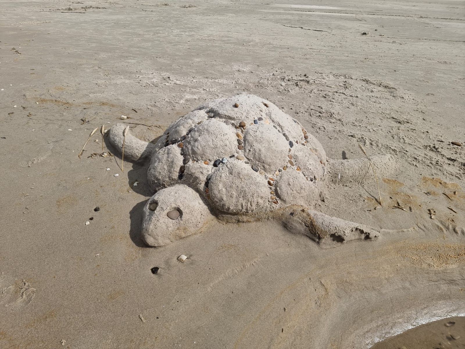 Auf einem Hof und an zwei Stränden