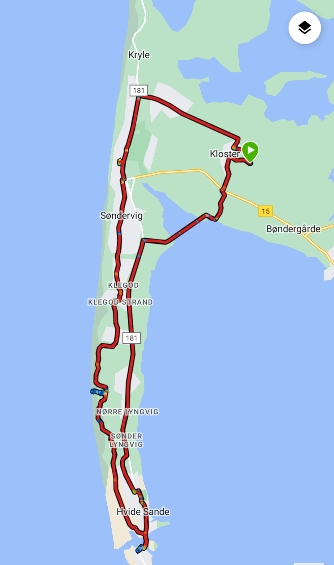 Zwischen Ringkøbing und Hvide Sande