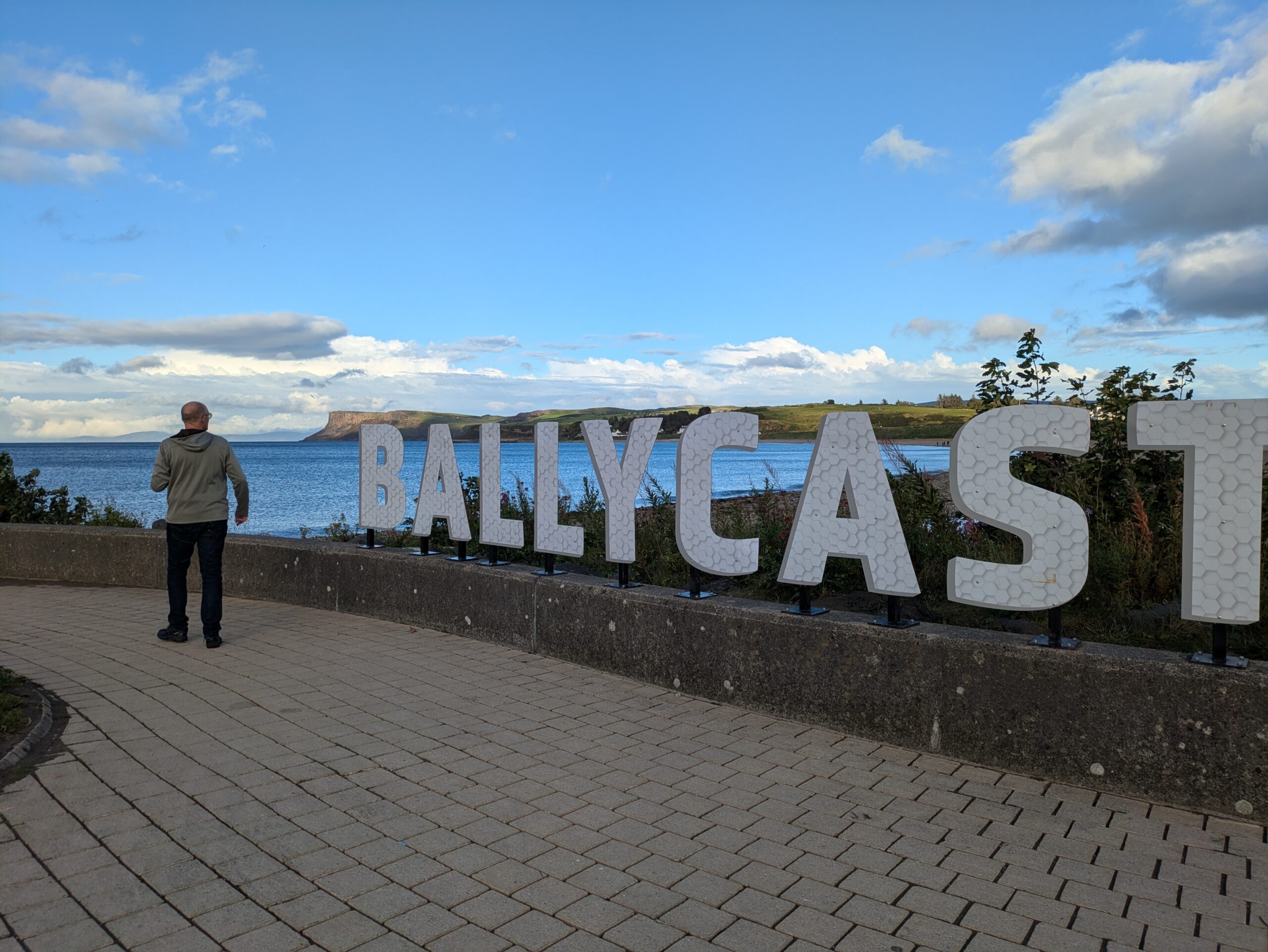 Ballycastle bei Regen